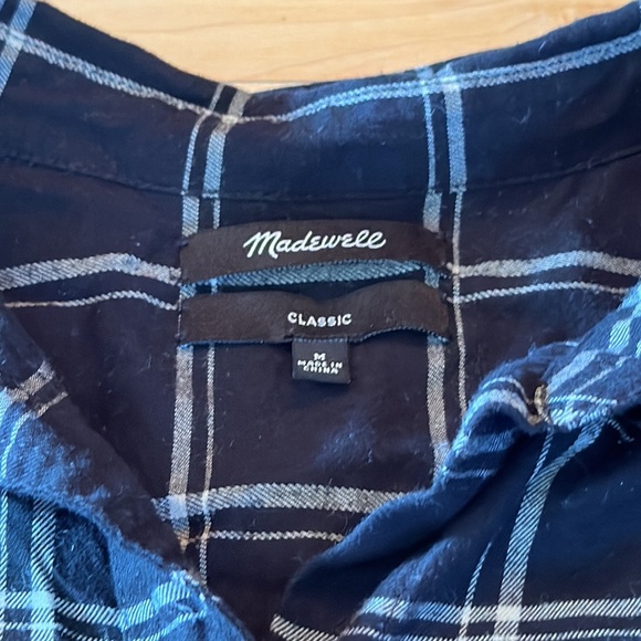 Madewell Plaid Button Up Shirt - Picture 4 of 6